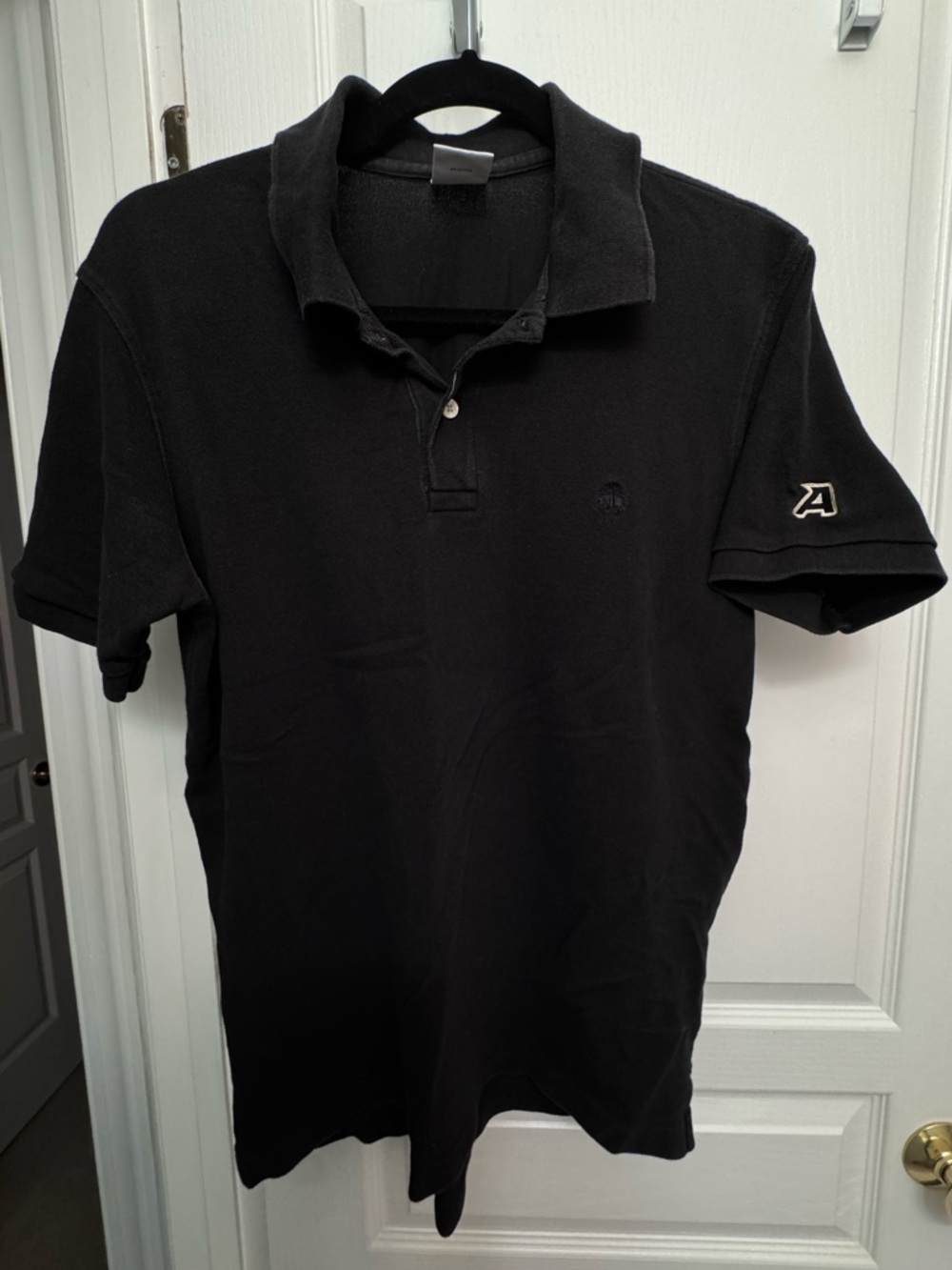 Brooks Brothers West Point Army Men’s Black Polo Shirt M
